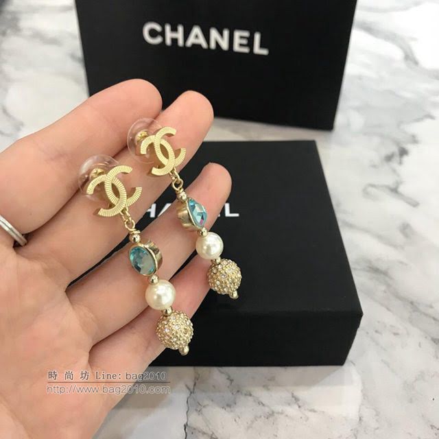 chanel耳環 香奈兒早春新款 S925純銀針 經典百搭 昆蟲耳環  gzsc1280